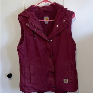 Carhartt lined vest